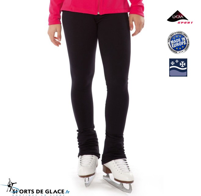 Ice Figure Skating Spiral Practice Pants Tights - High Elasticity