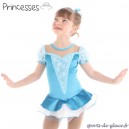 Blue princess skating dress