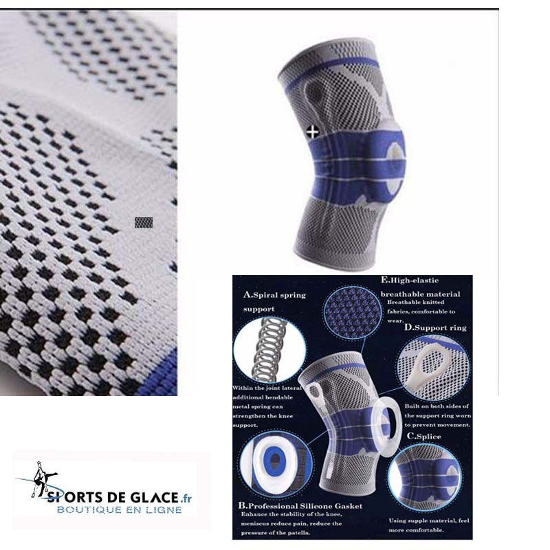 Protections roller set poignet coude genoux - SPORTS DE GLACE France