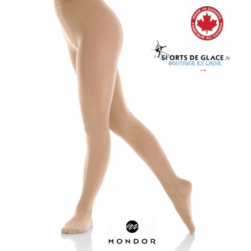Mondor ultra Opaque footed tights satiny - SPORTS DE GLACE France