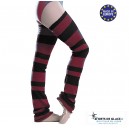 Intermezzo stripped long leg warmers