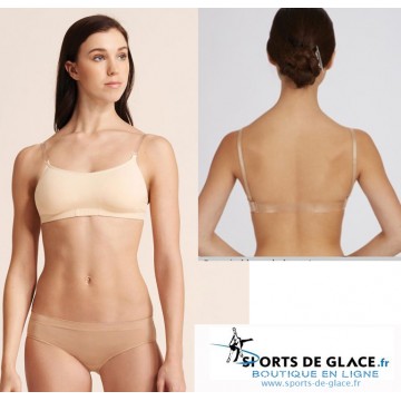 Capezio Invisible Nude Bratek Bra - SPORTS DE GLACE France