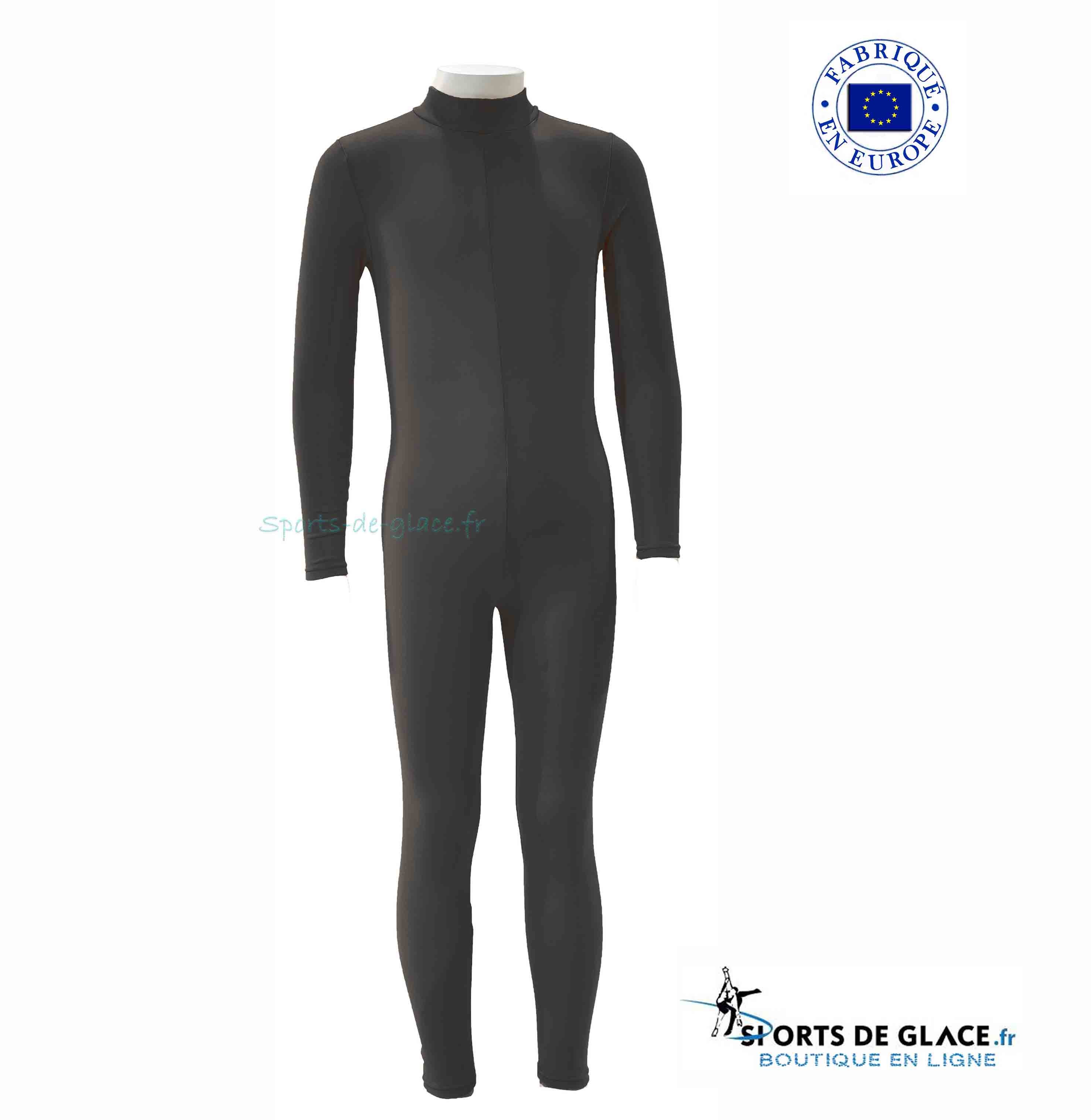 Long sleeves black unitard - SPORTS DE GLACE France