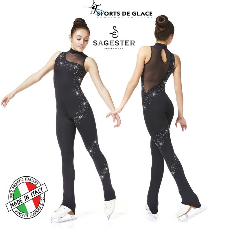 Sagester Swarovski Spiral overall - SPORTS DE GLACE France