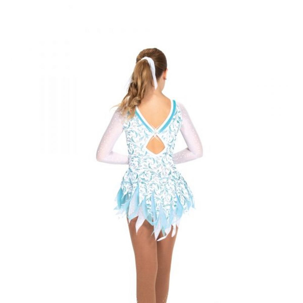 Robe Croate de glace bleue pour filles, robe de figure personnalisée pour  enfants, robe de compétition, livraison gratuite, haute élasticité