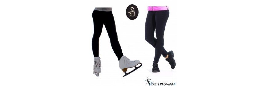 Legging and Top Skating set - faded blue - SPORTS DE GLACE France